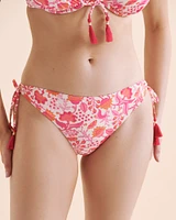 Bas de bikini taille basse bohème