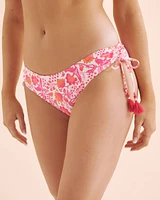 Bas de bikini taille basse bohème