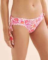 Bas de bikini taille basse bohème