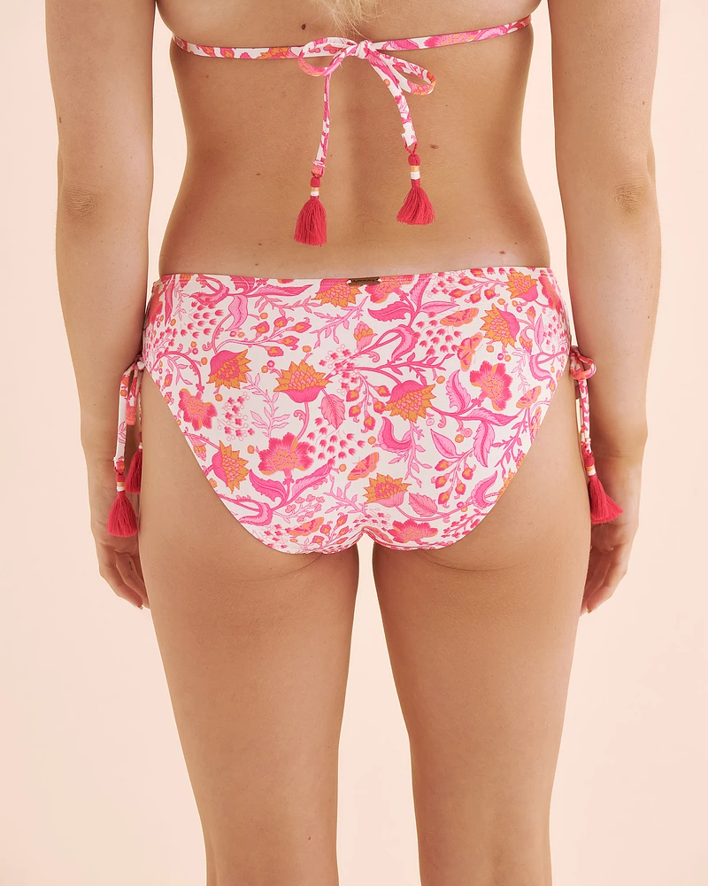 Bas de bikini taille basse bohème