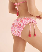 Bas de bikini taille basse bohème