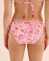 Bas de bikini taille basse bohème