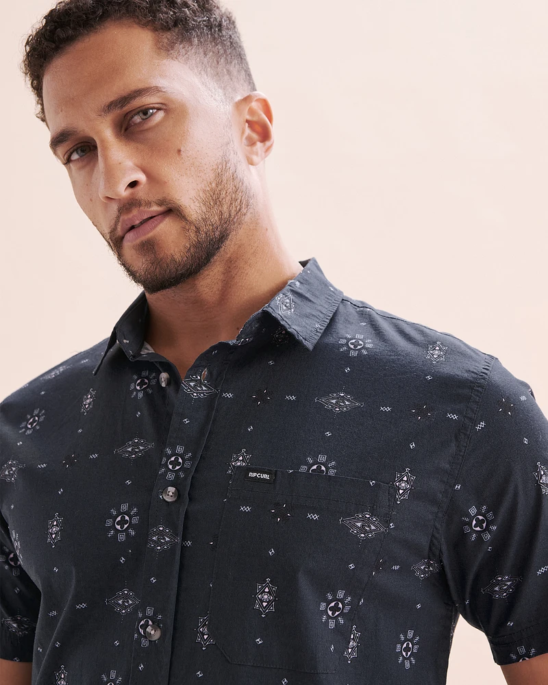Chemise à manches courtes Diamond Micro