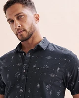 Chemise à manches courtes Diamond Micro