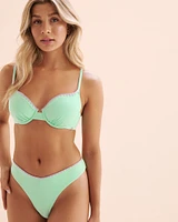 Haut de bikini plongeant Beah Wave