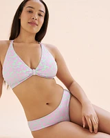 Haut de bikini bralette côtelé bonnet D Maui