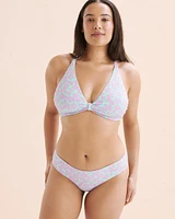 Bas de bikini côtelé échancré Maui