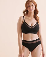 Haut de bikini bralette bonnet D en maille