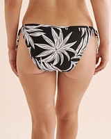 Bas de bikini brésilien taille basse en maille