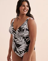 Maillot de bain une-pièce en maille
