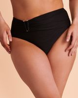 TEXTURED High Waist Bikini Bottom