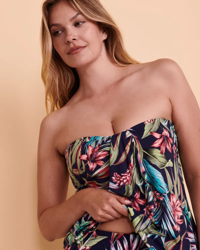 Haut tankini bandeau SWEET ISLAND