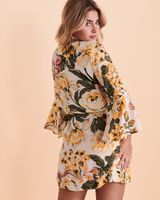 SPRING GARDEN Long Sleeve Dress