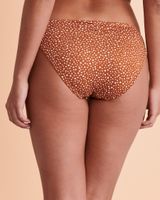 NOCTURNAL DOTS Ruched Bikini Bottom