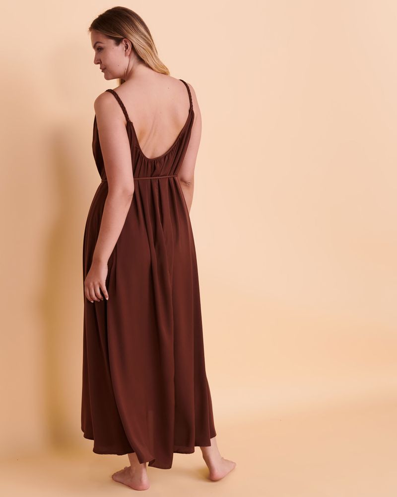 Open Back Maxi Dress