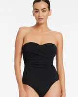 Maillot une-pièce bandeau bonnet D/DD JETSET