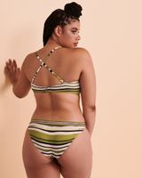 SUN STRIPE DD Cup Bandeau Bikini Top