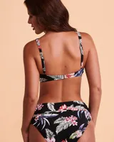 Haut de bikini bralette devant croisé TROPICAL PUNCH