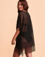 Crochet Poncho with Fringes