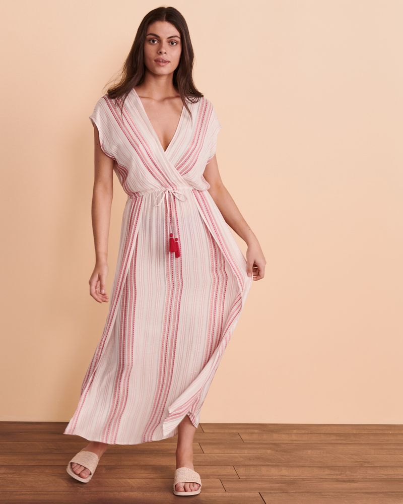 Cross-over Maxi Dress