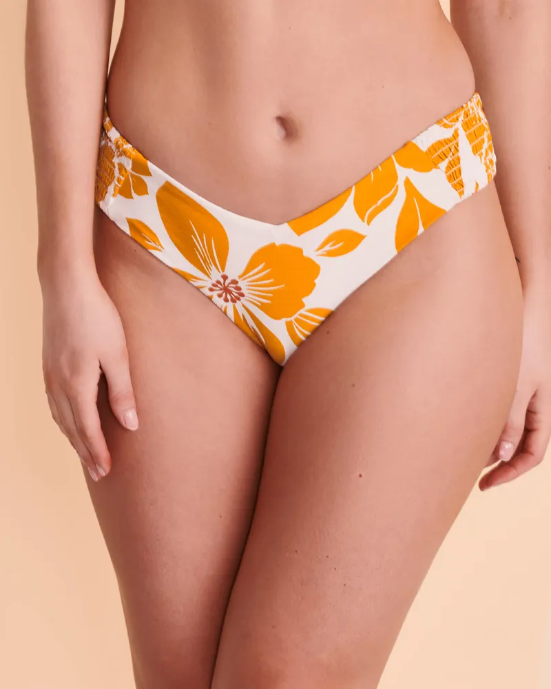 Bas de bikini jambe haute AZALEA