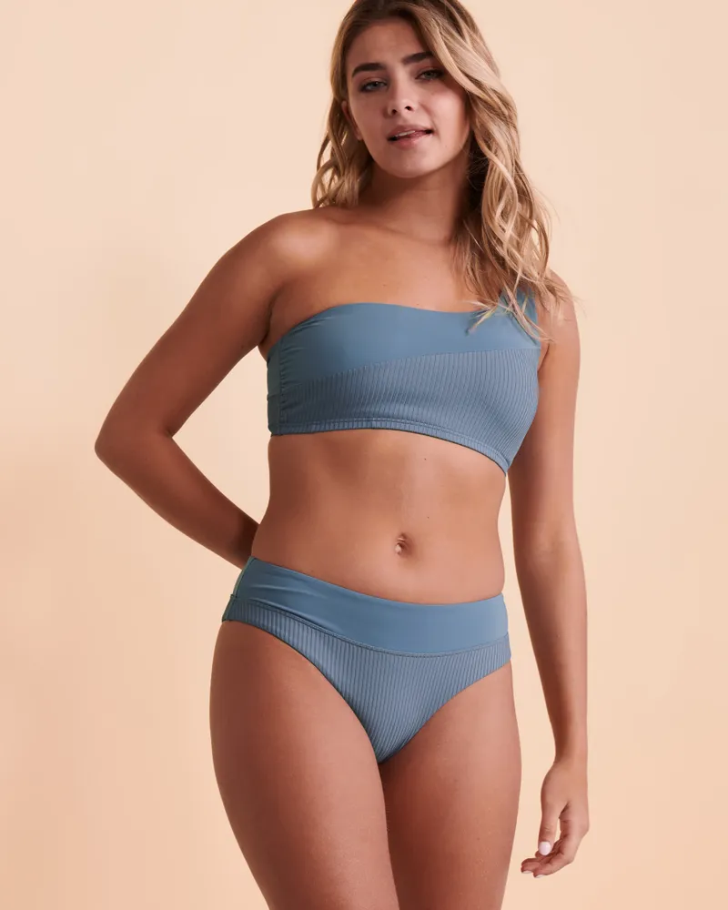 Haut de bikini bandeau une épaule RIVIERA