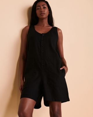 Scoop Neck Romper