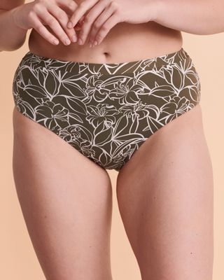 EVERGREEN High Waist Bikini Bottom