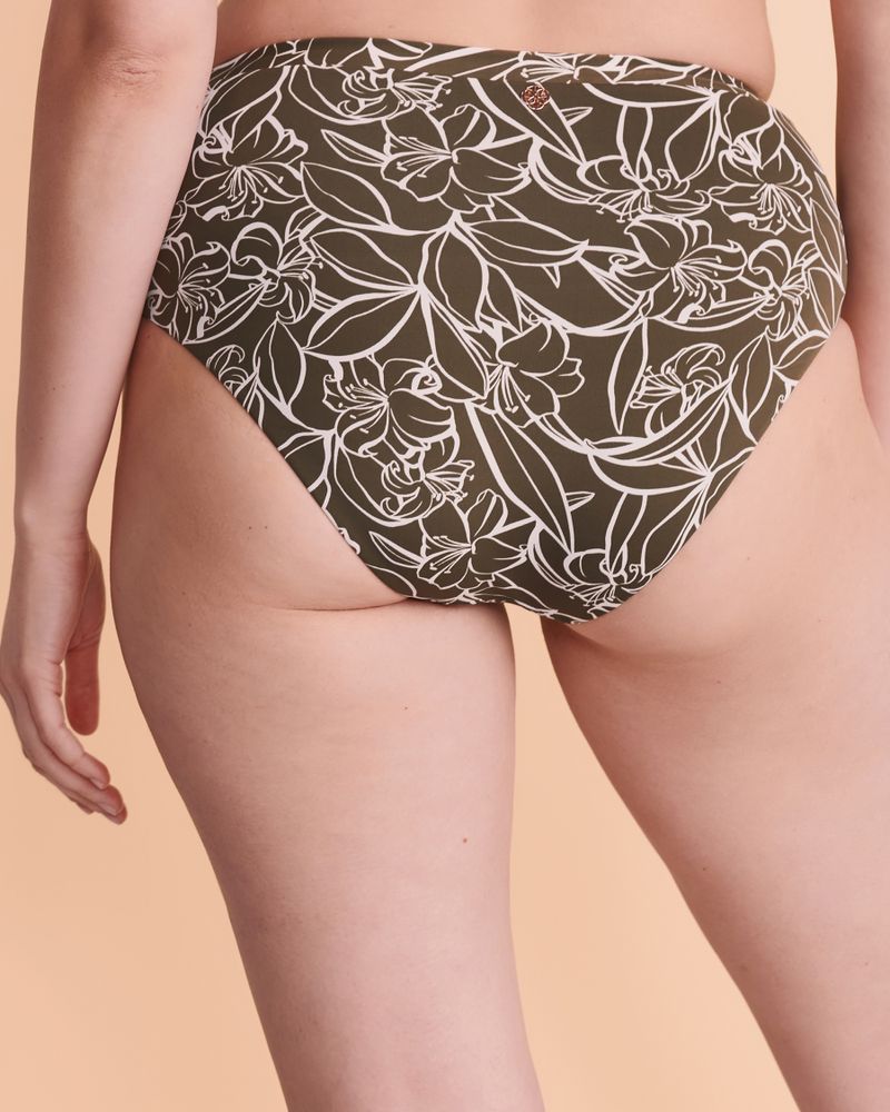 EVERGREEN High Waist Bikini Bottom