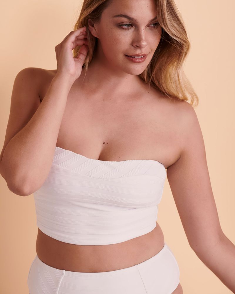 LINEA COSTA Bandeau Bikini Top