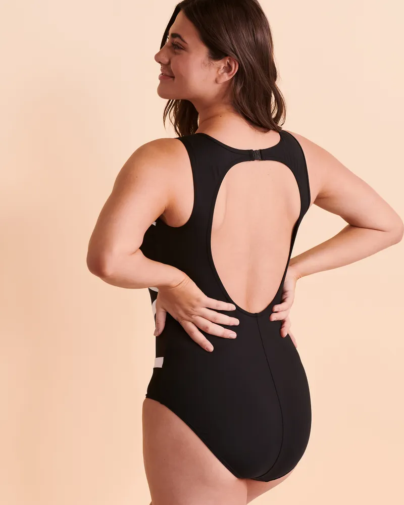 POOL High Neck One-piece Swimsuit