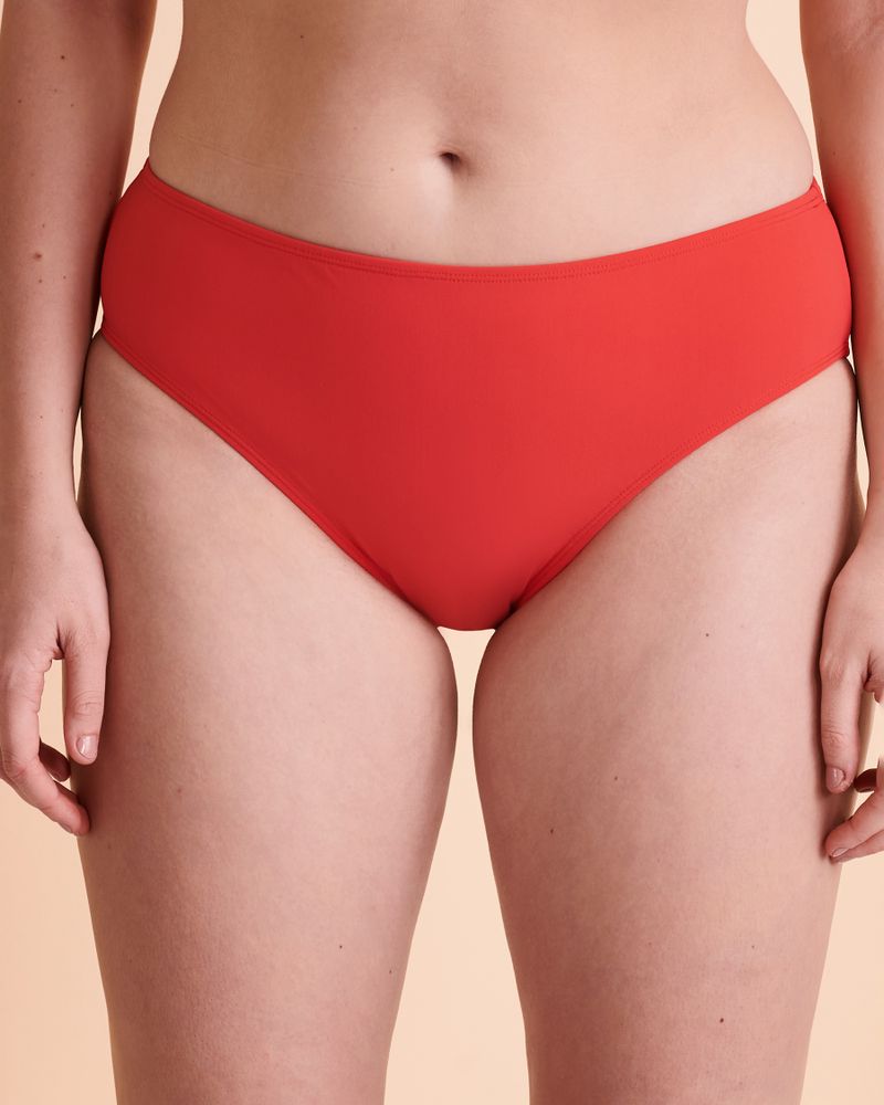 ESSENTIALS Mid Rise Bikini Bottom