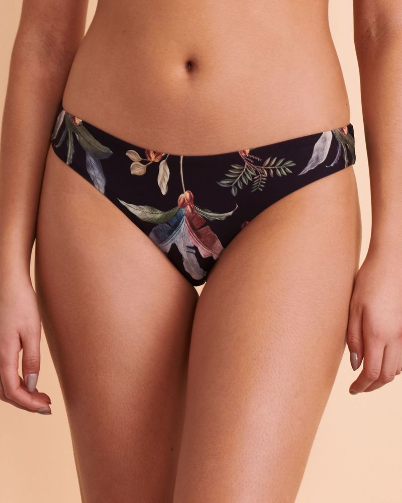 DARK COCOA Orchid Cheeky Bikini Bottom