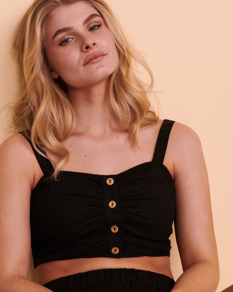 Crop Cami with Buttons