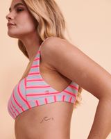 SURF STRIPE Bralette Bikini Top