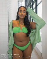 Bas de bikini tanga à découpes sur les côtés Neon