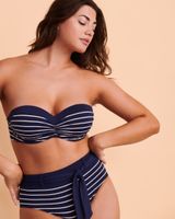 NAUTICAL D Cup Bandeau Bikini Top