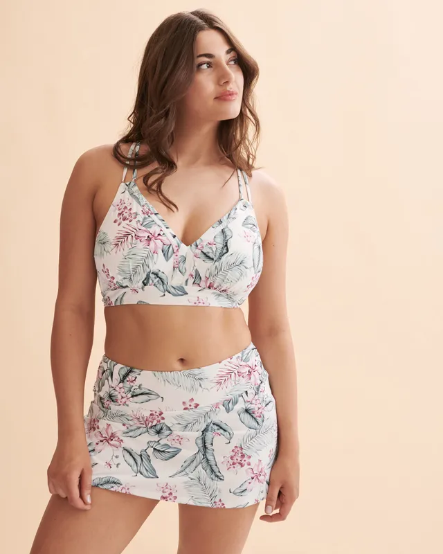 Sea Egg Swimwear - SEA EGG Bralette Blue Floral (SEB-002416)