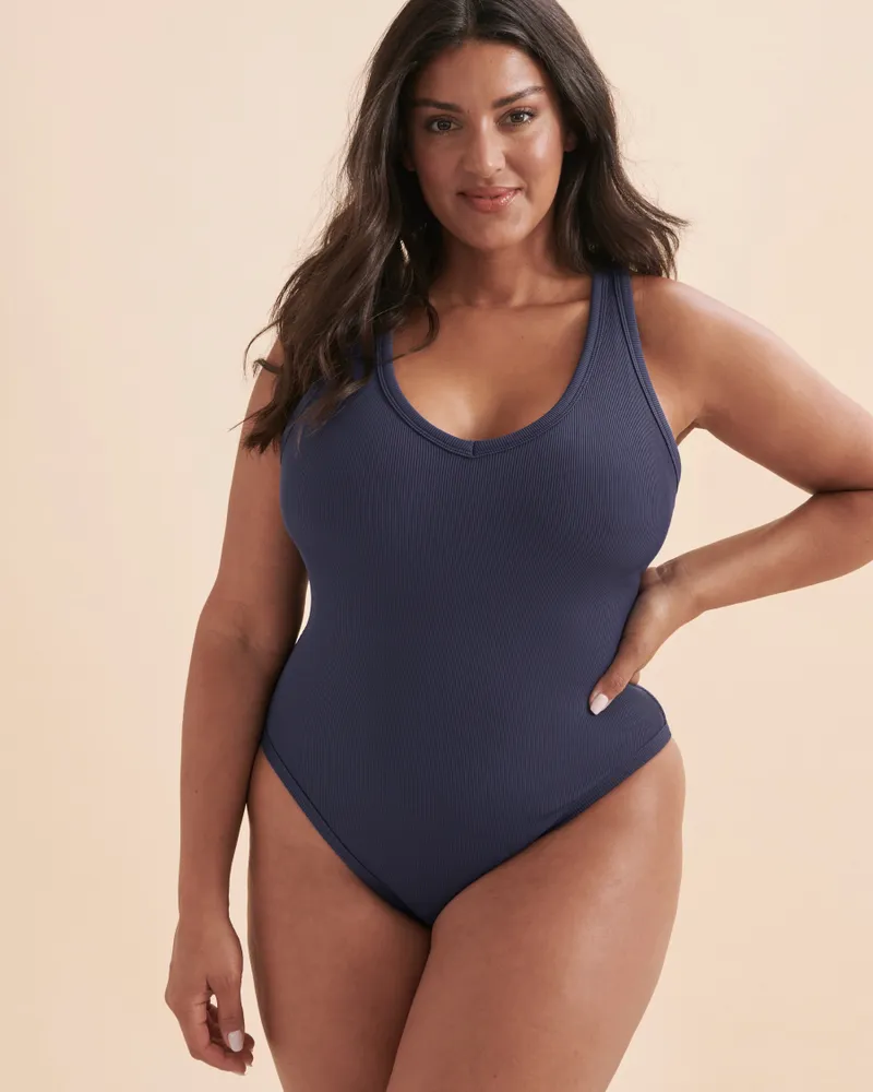 Surf Ribbed One-piece Swimsuit
