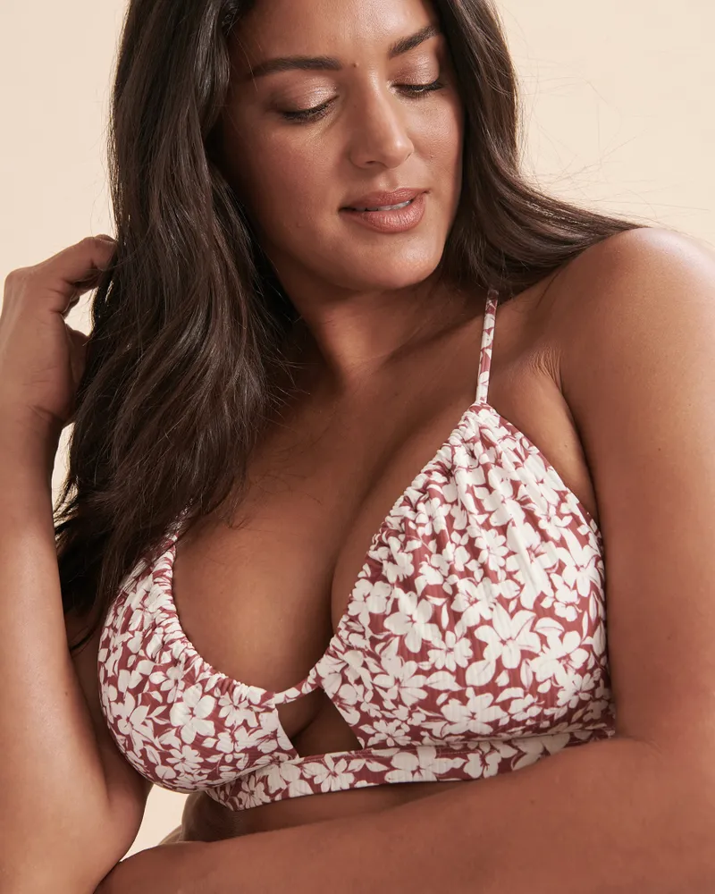 Textured Bralette Bikini Top
