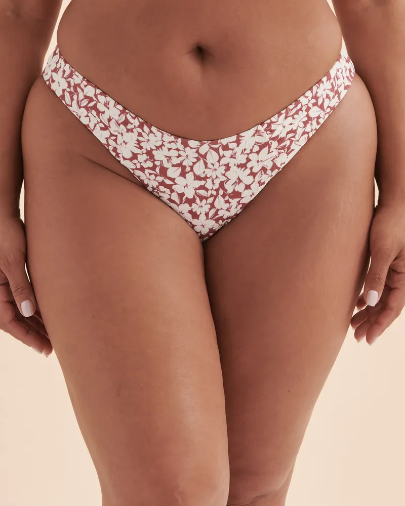 Bas de bikini tanga Textured