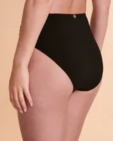 Bas de bikini taille mi-haute