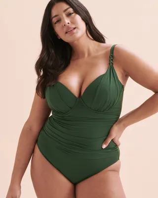 Ring Master Draped One-piece Swimsuit