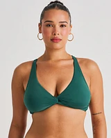 Haut de bikini bralette torsadé bonnet D Misty Tropics