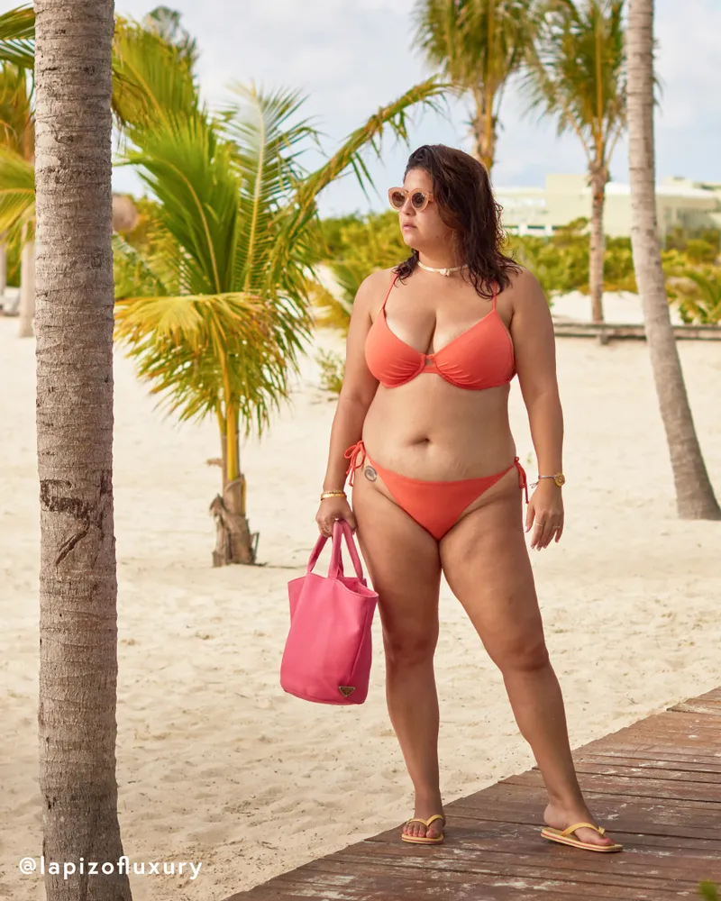 Burgundy Push-up Bikini Top