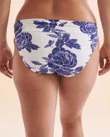 Floral Folded Waistband Bikini Bottom