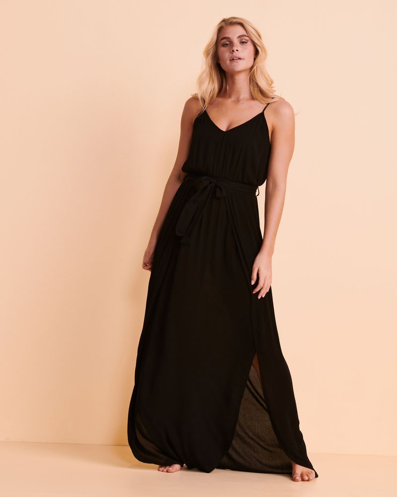 Draped Maxi Dress