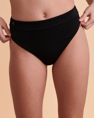 BLACK ONYX Reversible High Leg Bikini Bottom