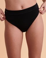 BLACK ONYX Reversible High Leg Bikini Bottom