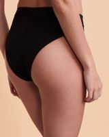 BLACK ONYX Reversible High Leg Bikini Bottom